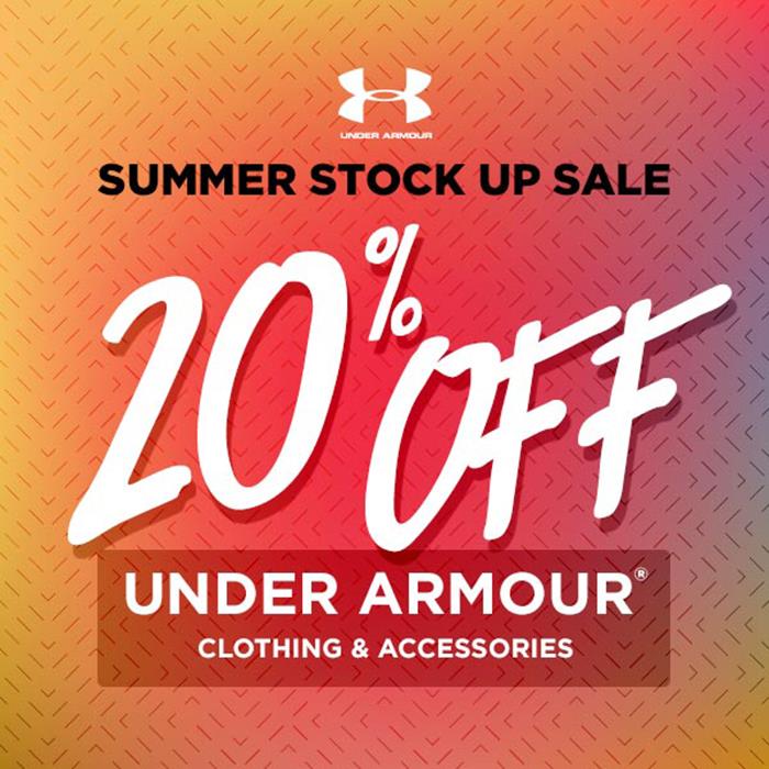 under armour summer sale