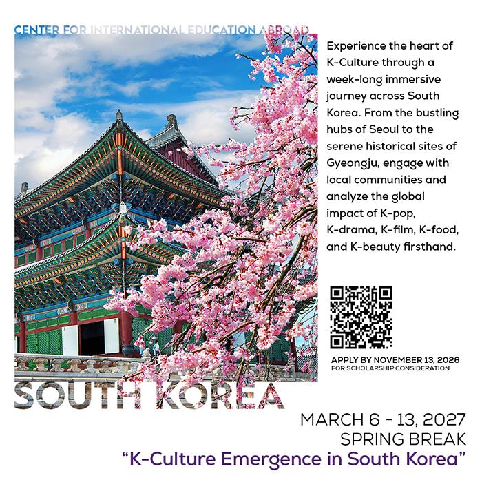 Spend Spring Break Studying Abroad in South Korea