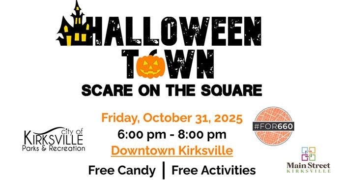 Kirksville Community Invited to Annual Halloween Town