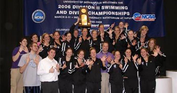 Women's Swimming Teams to be Inducted into Hall of Fame
