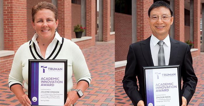 Ensign and Wen Earn Academic Innovation Awards
