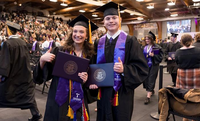 Truman Announces List of Fall Graduates